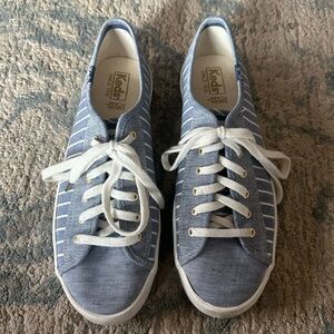 Keds women's chambray Breton stripe sneakers